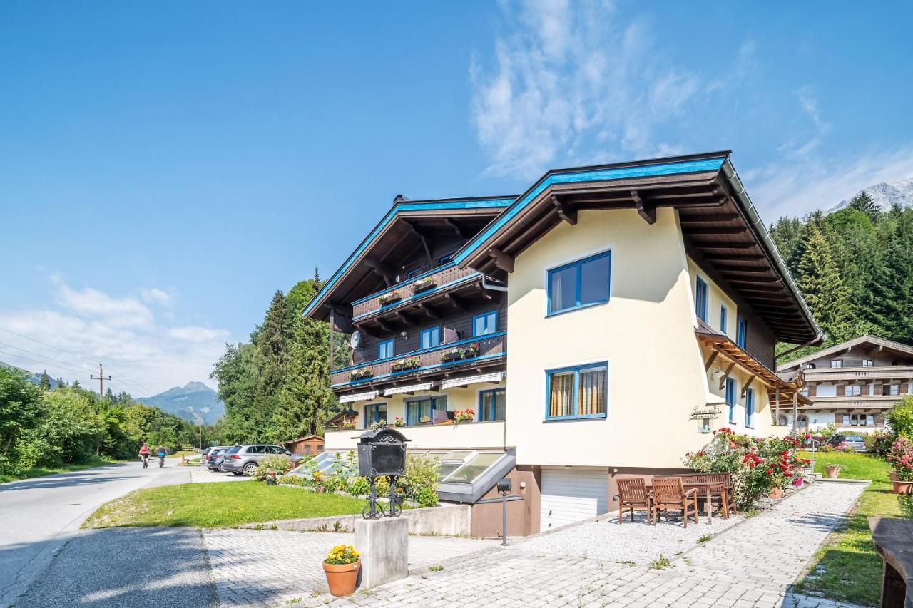 Ferienhaus Sonnrain Daire Leogang Dış mekan fotoğraf